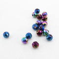 A5003#-4 96 Facetes Center Drilled Chunky Crystal Earth Glass Disco Ball Beads